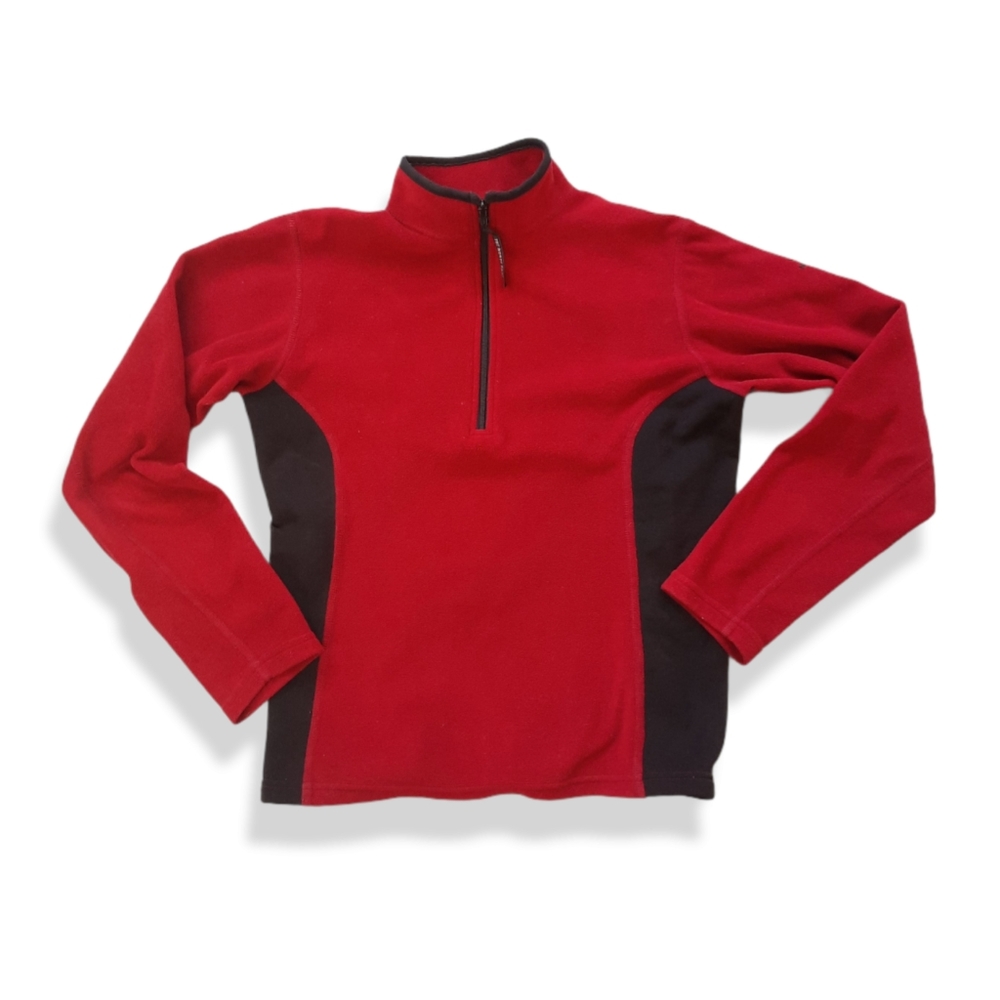 The North Face vintage 90s made in the USA color blocked fleece pullover M women